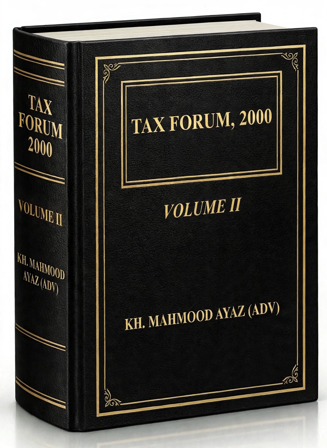 Tax Forum, 2000 — Volume II — cover