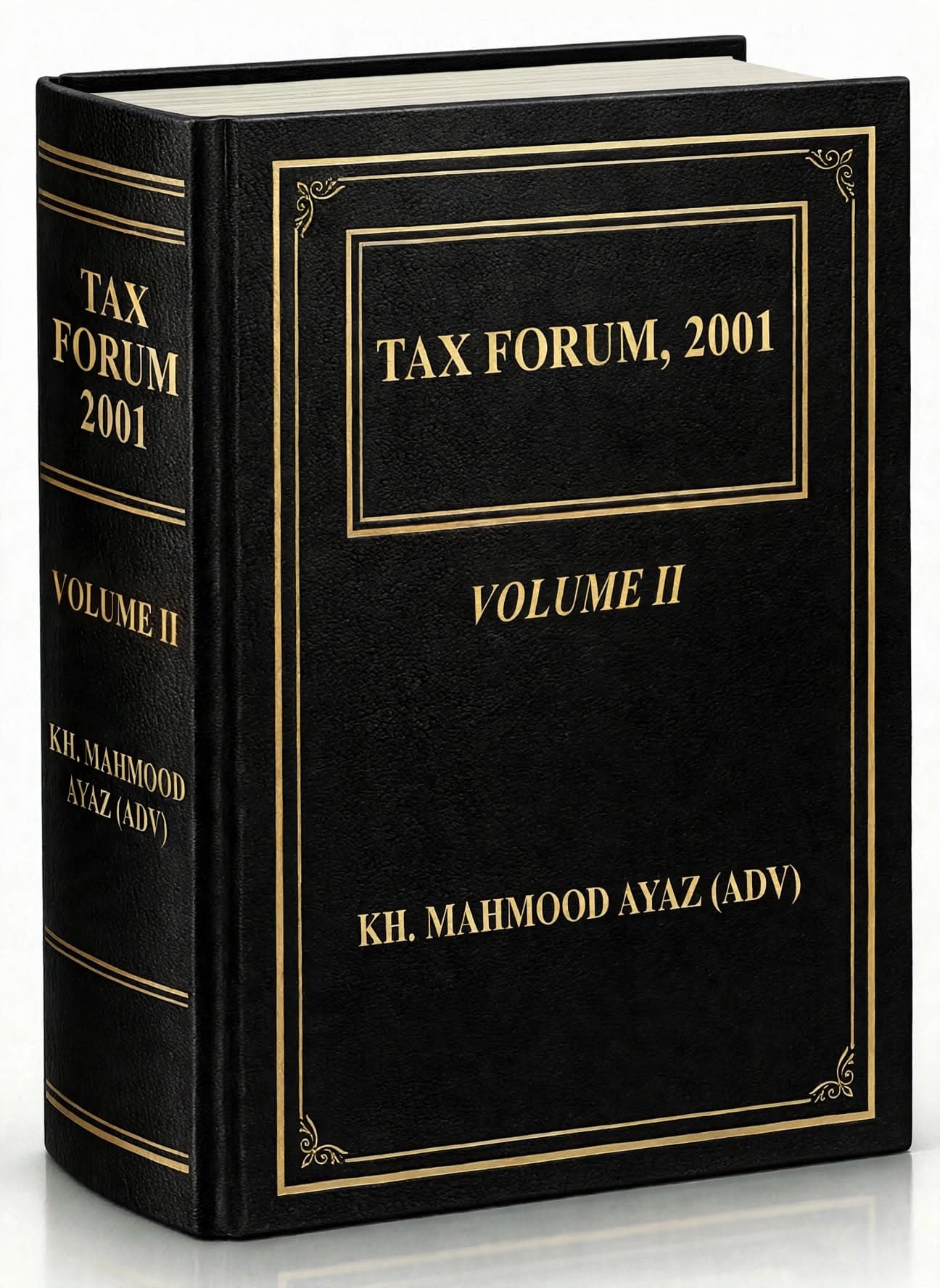 Tax Forum, 2001 — Volume II — cover
